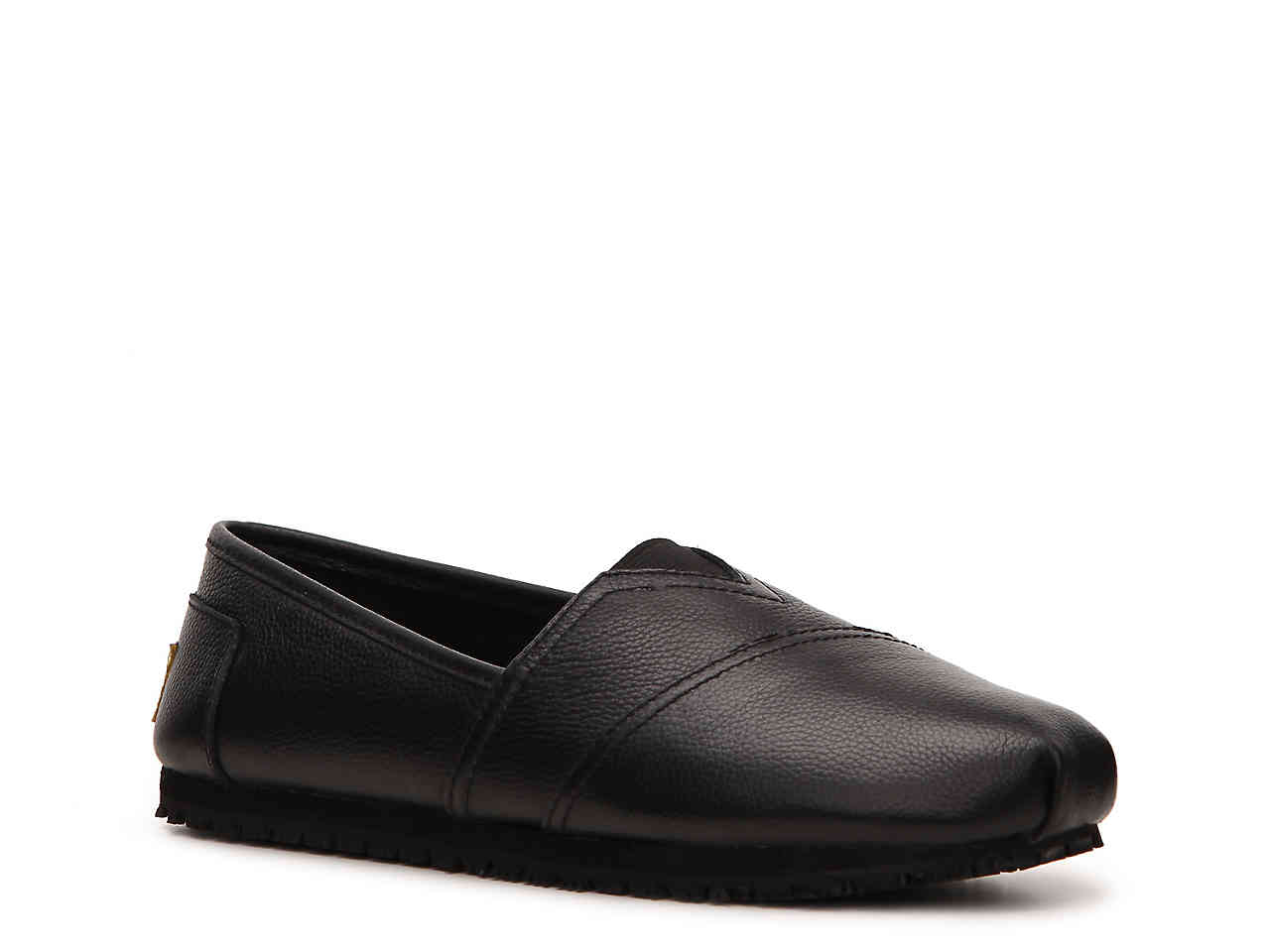 Laforst Women's Slip and Oil Resistant Non Slip Work Shoes Jess PU Slip-On Flat 